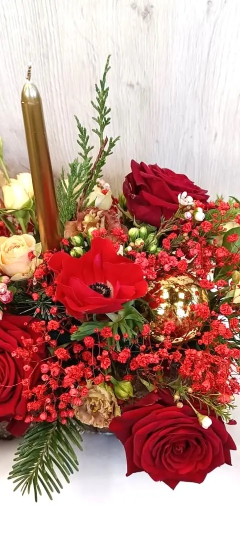 centre de table fleurs angers