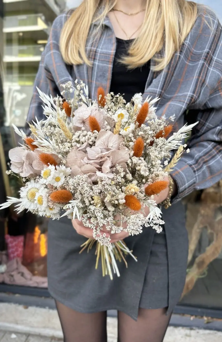 Bouquet fleurs sechees