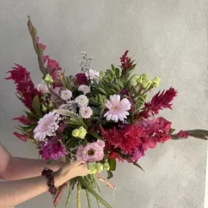 Bouquet camaieu de rose Angers